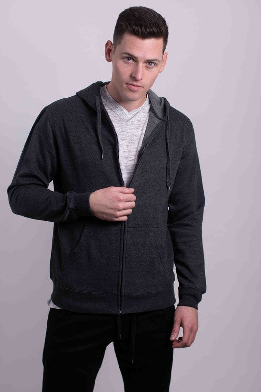 FLEECE ZIPPER HOODIE