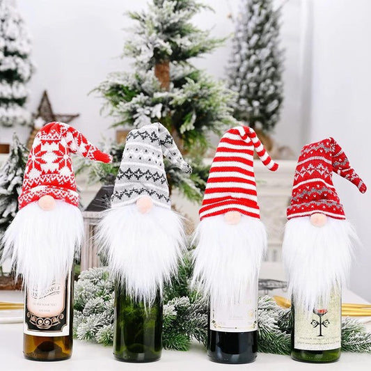 Fair Isle Gnome Wine Topper - OG