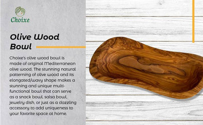 Mediterranean Olive Wood Multi-Functional Bowl