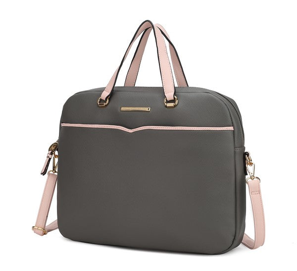 MKF Rose Women's Briefcase by Mia K