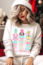 Christmas Nutcracker Graphic Fleece Sweatshirts