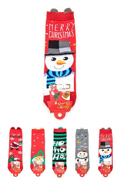 Christmas Cotton Socks Set